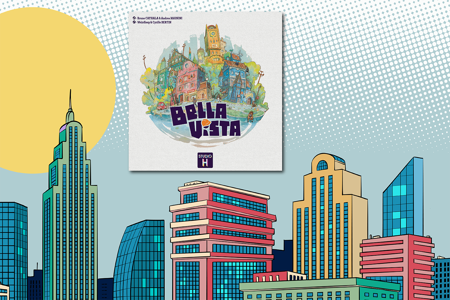 Bella Vista Board Game Review Header Image