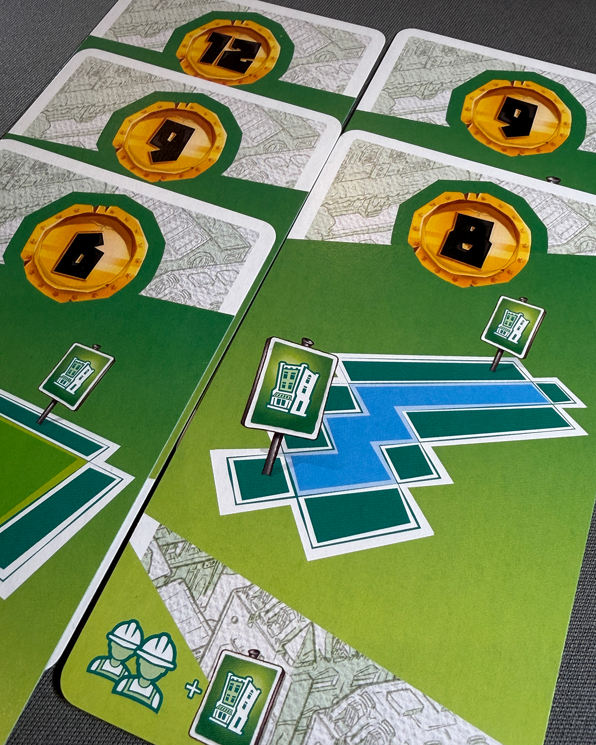 Bella Vista Board Game Review Objective cards