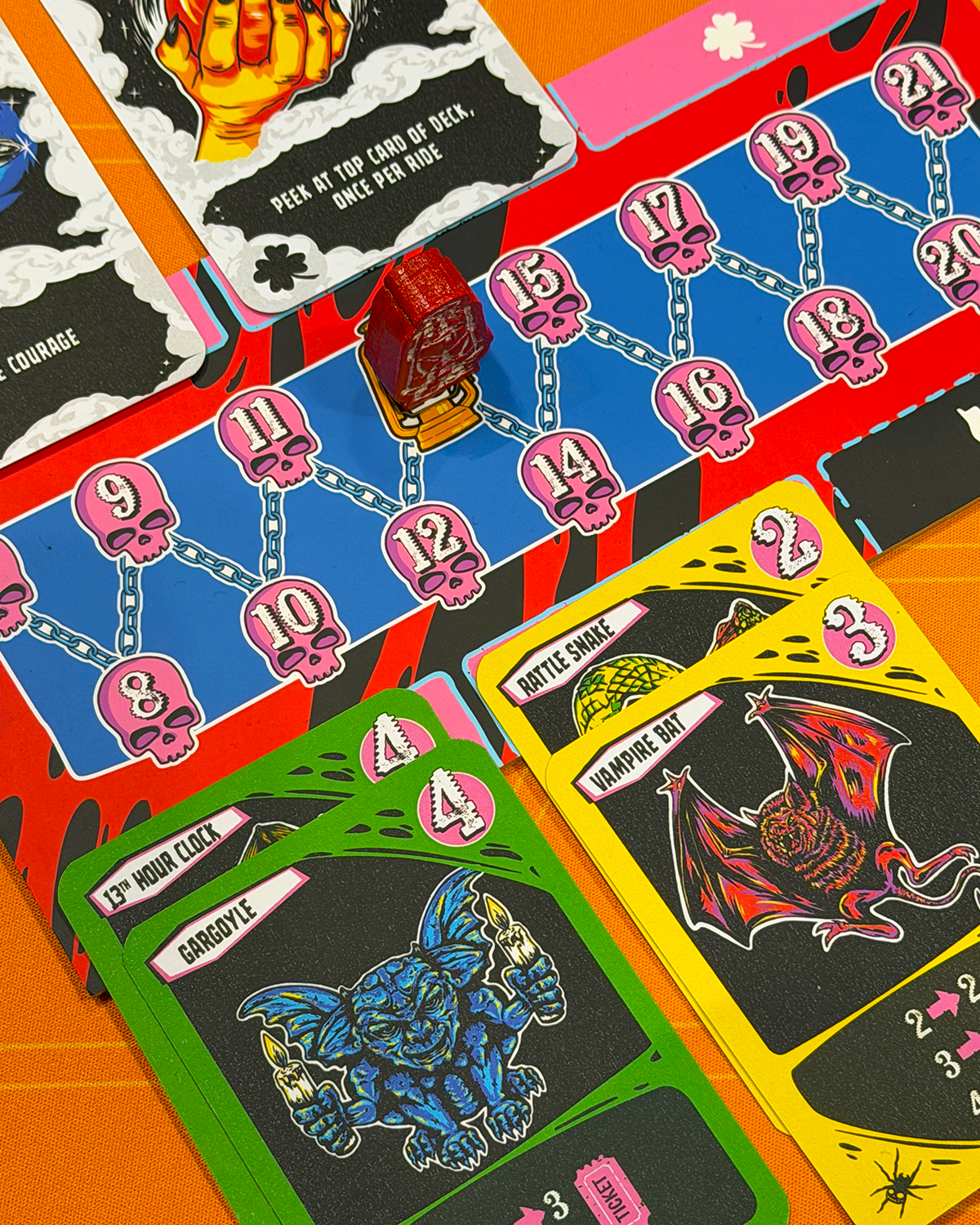 Escape the Ghost Train Cards