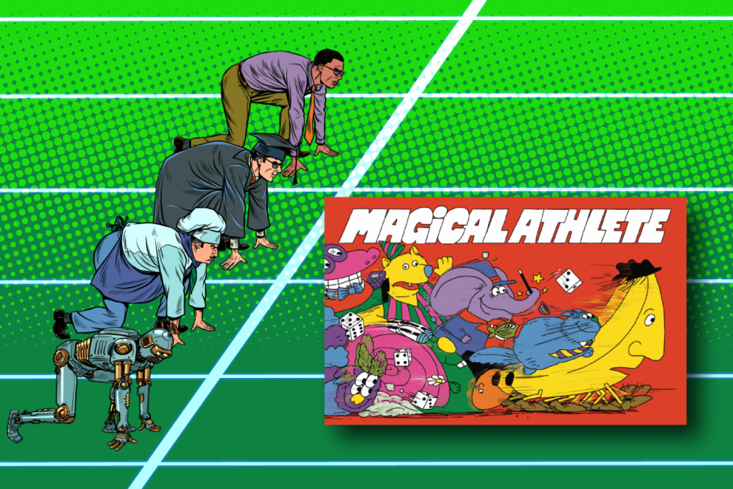 Magical Athelete Board Game Review Header Image