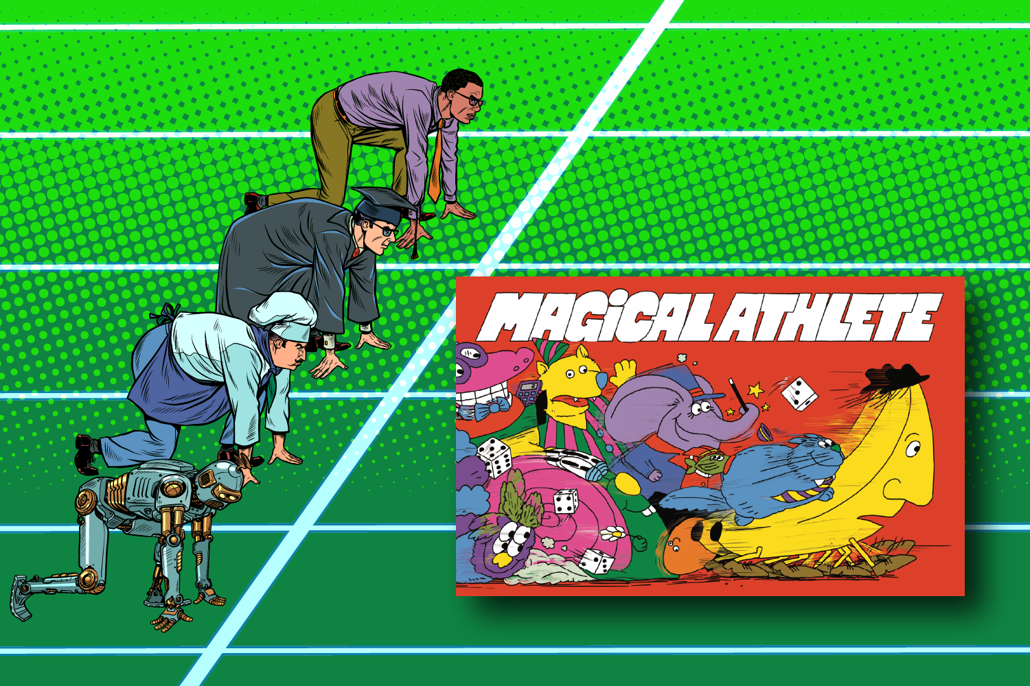 Magical Athelete Board Game Review Header Image