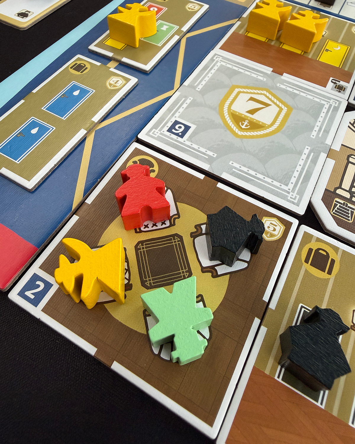 Come Sail Away Board Game Review Completed Room