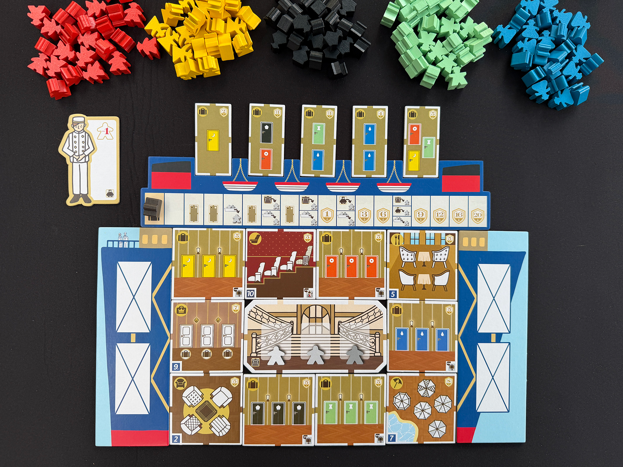 Come Sail Away Board Game Review Set Up