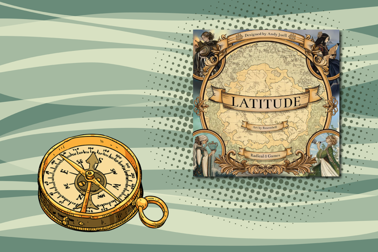 Latitude Board Game Preview Header Latitude Board Game Preview Header
