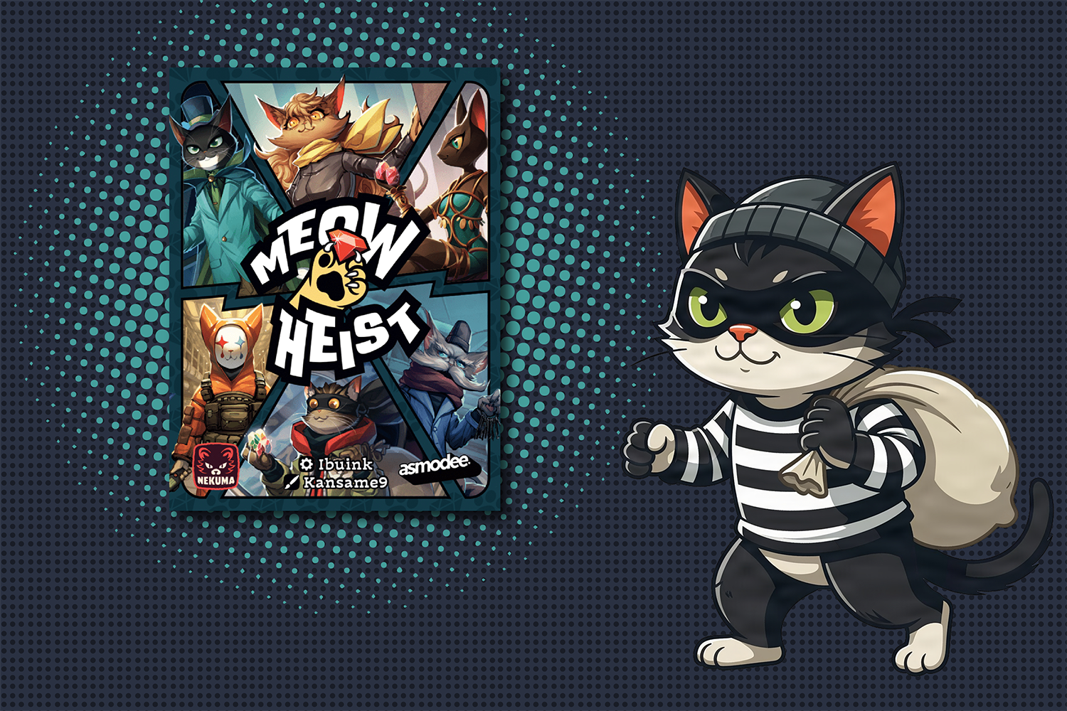 Meow Heist Card Game Review Header Image