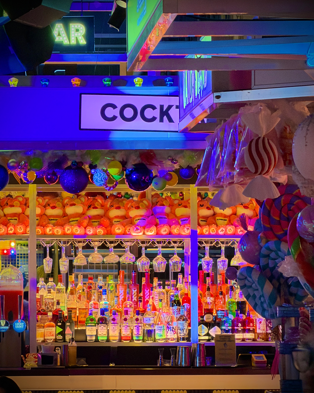 Fairgame Canary Wharf Review Bar Area