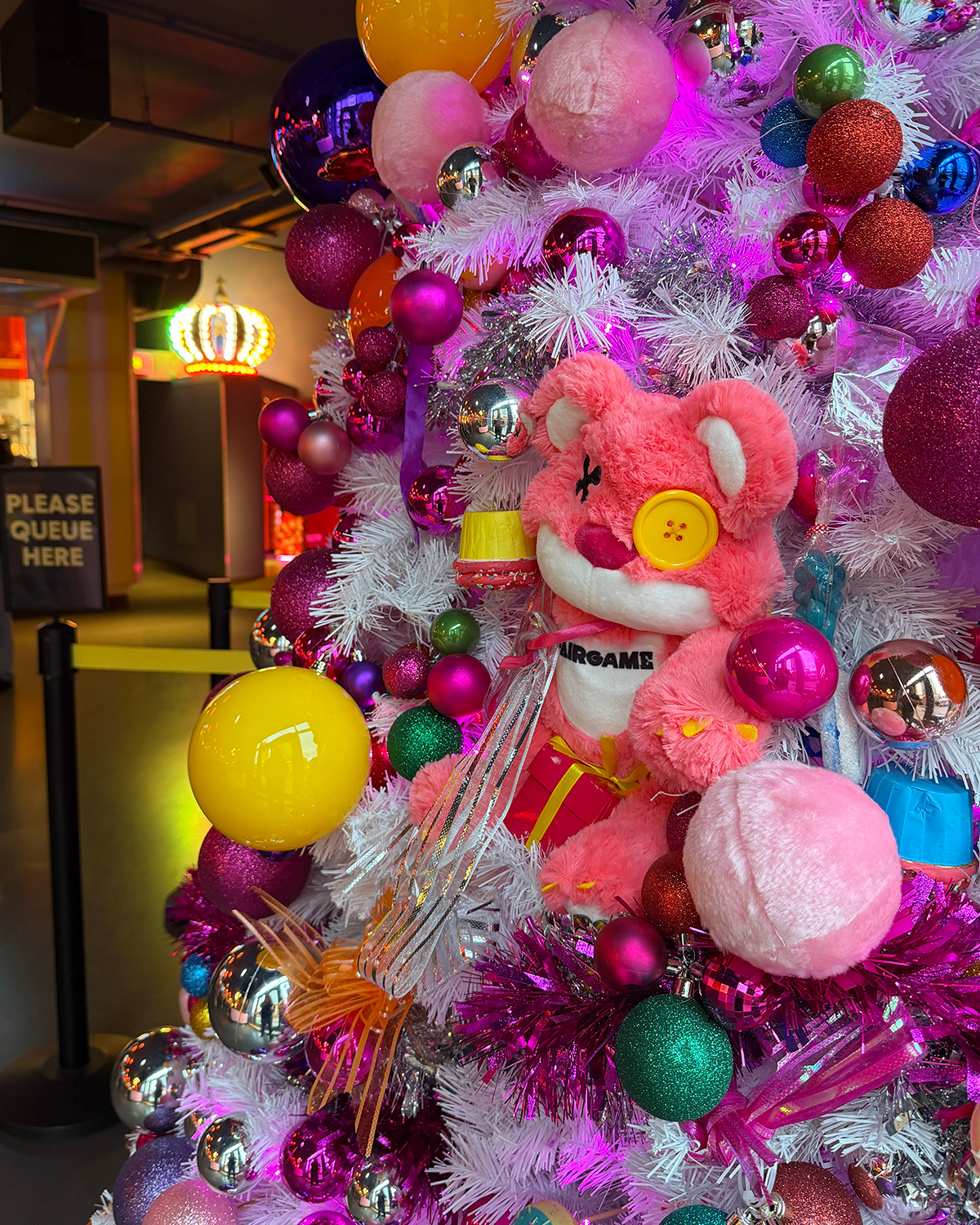 Fairgame Canary Wharf Review Christmas Tree