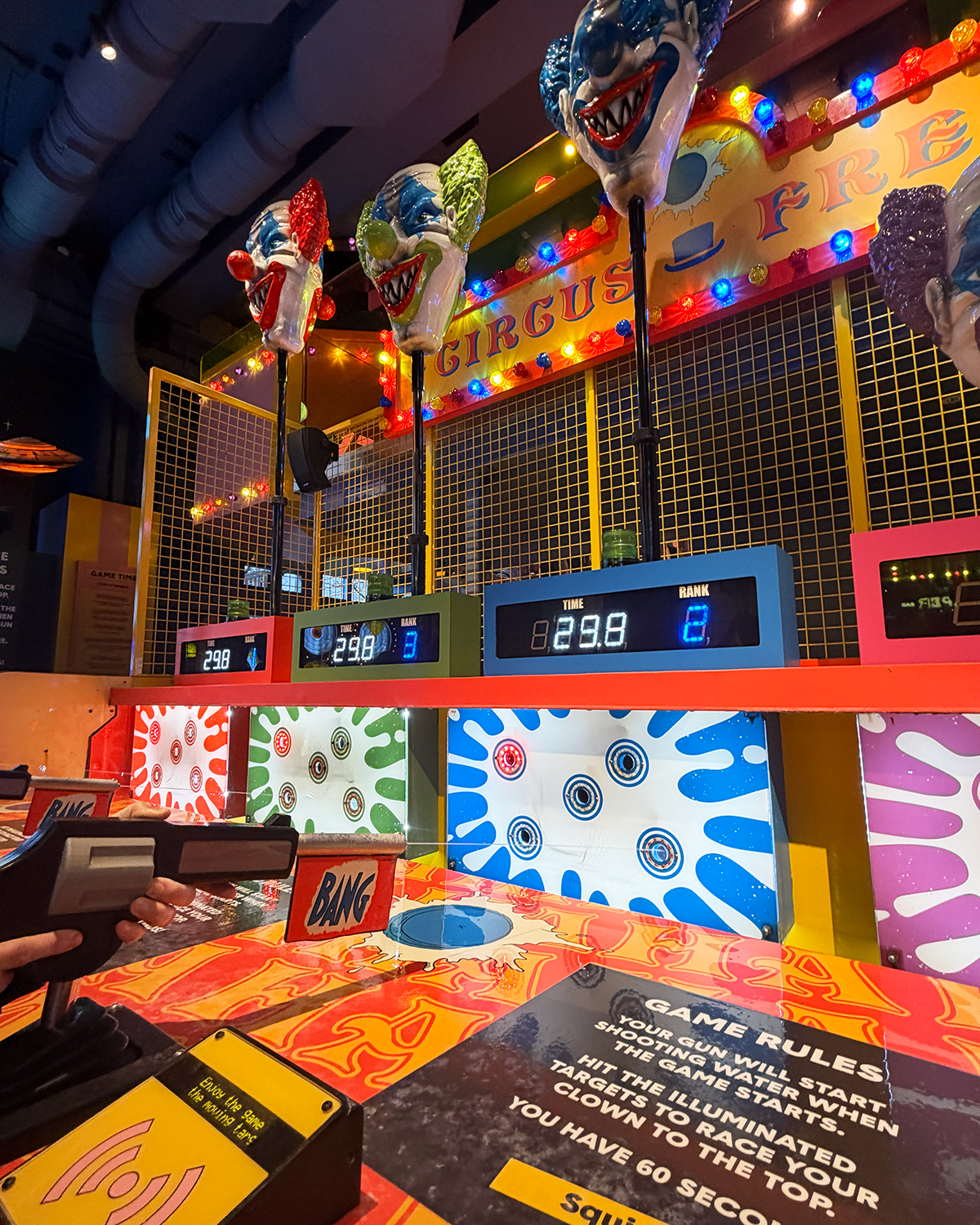 Fairgame Canary Wharf Review Circus Freak