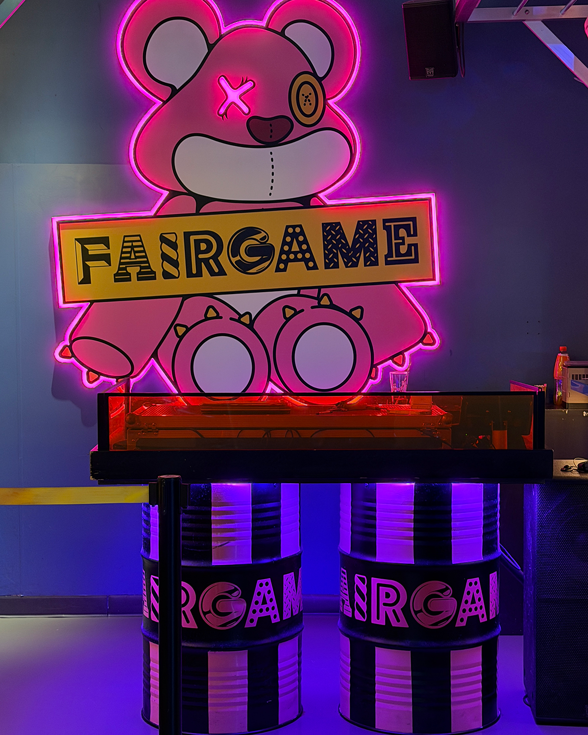 Fairgame Canary Wharf Review DJ Area